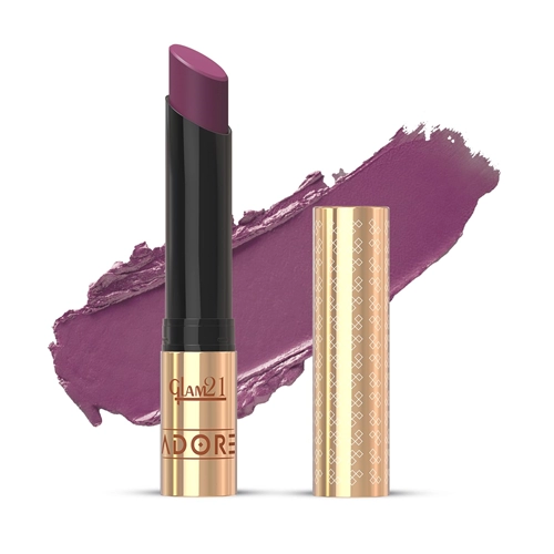 Adore Creamy Matte Lipstick-PurplePout